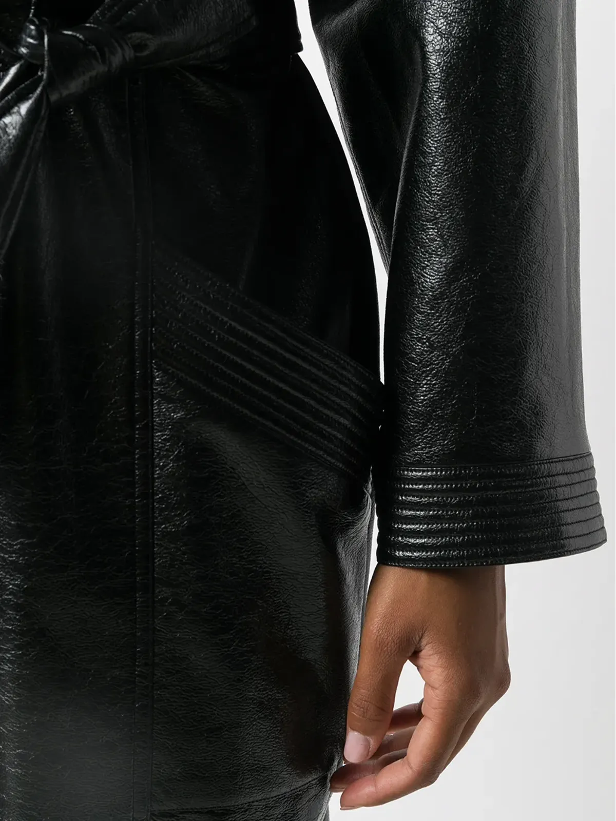 Philosophy Di Lorenzo Serafini レザー風ベルト付きジャンプスーツ - 画像5