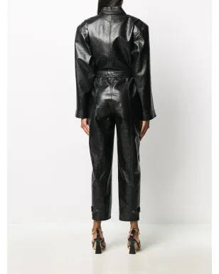 Philosophy Di Lorenzo Serafini レザー風ベルト付きジャンプスーツ - サムネイル4