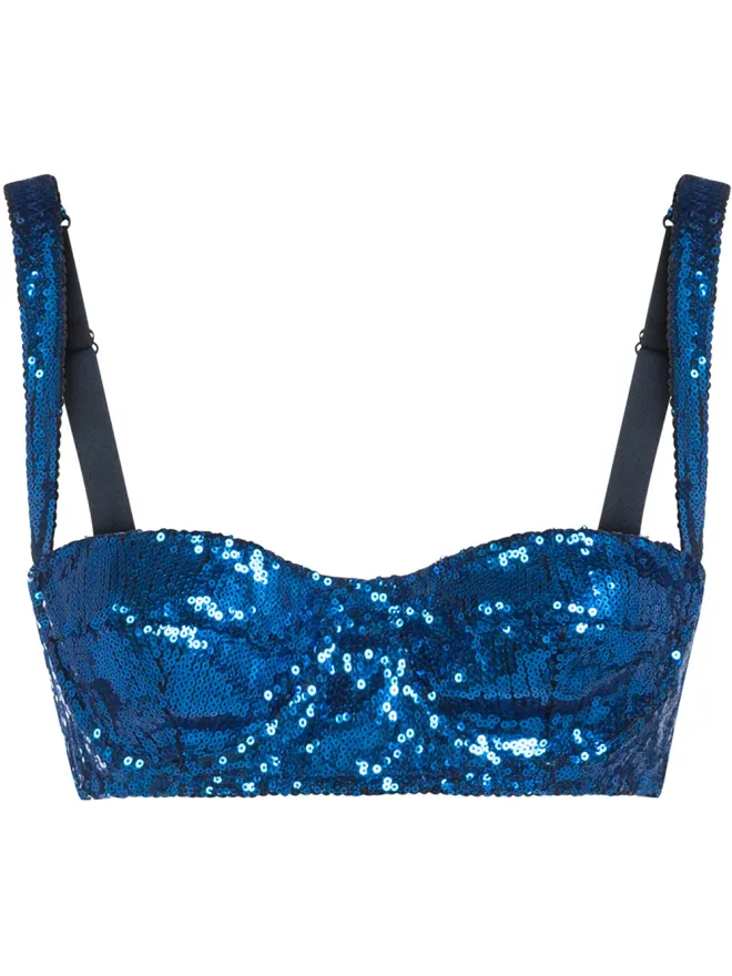 Dolce & Gabbana Dolce & Gabbana スパンコール装飾 ブラジャーの商品画像