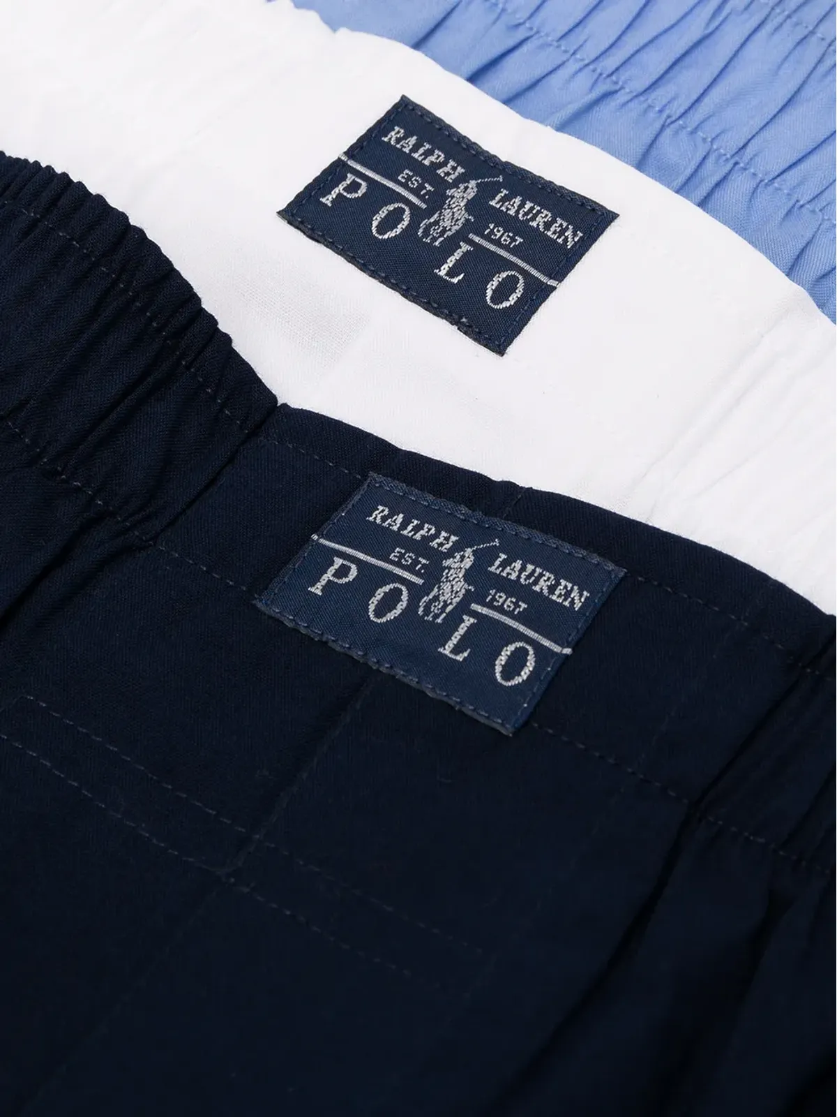 Polo Ralph Lauren ロゴパッチ コットン ボクサー（3枚組） - ブルー - 画像4