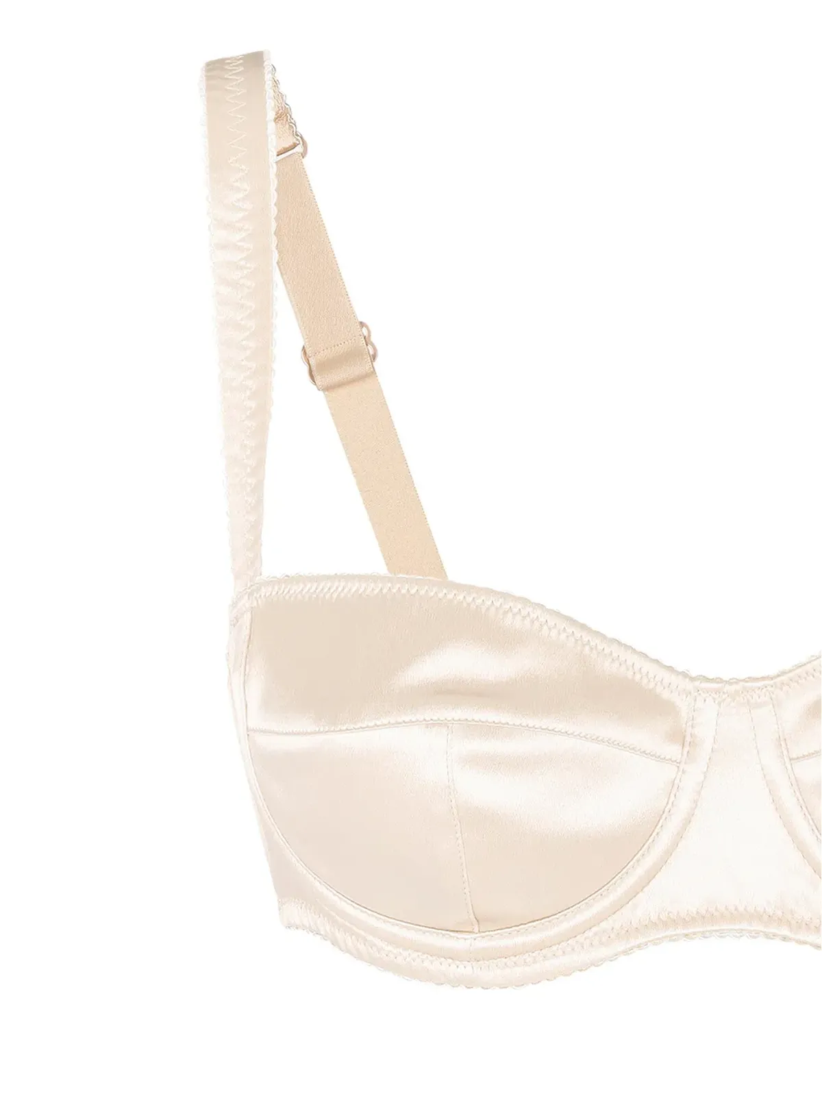 Dolce & Gabbana サテン バルコネット ブラ - ニュートラルカラー - 画像4