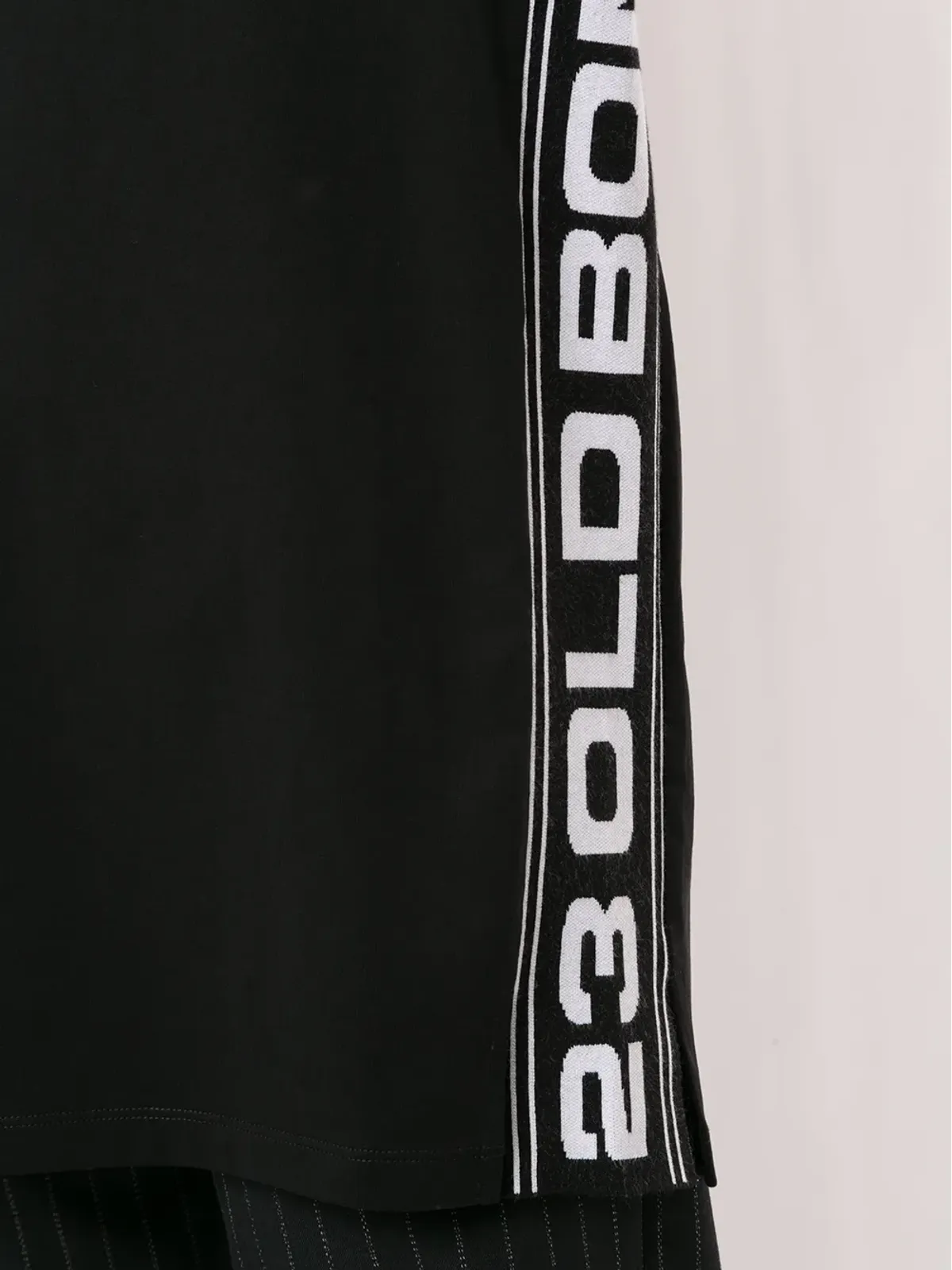 Stella McCartney ロゴストライプ オーバーサイズ Tシャツ - 画像5