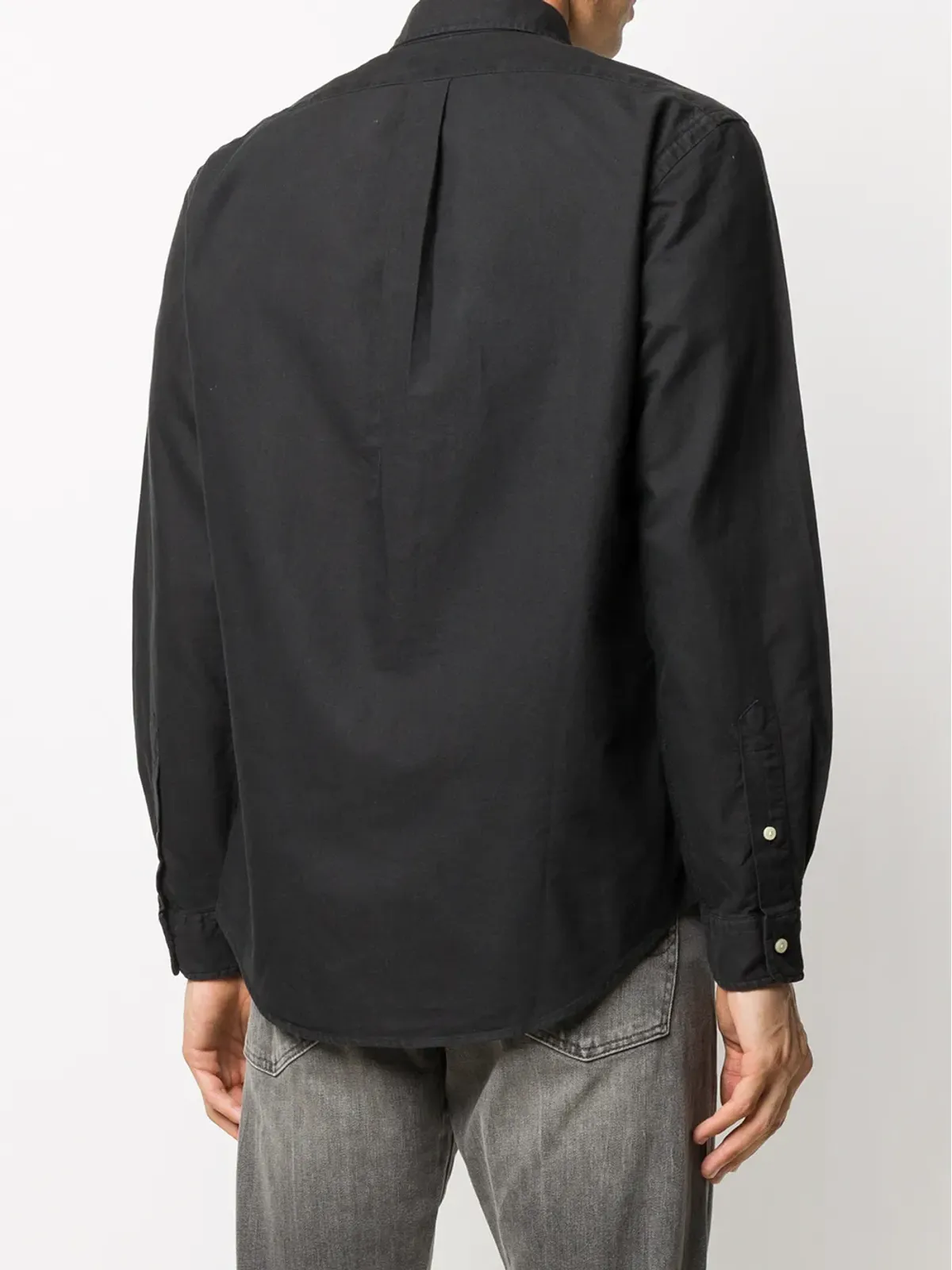 Polo Ralph Lauren 無地の長袖シャツ - ブラック - 画像4