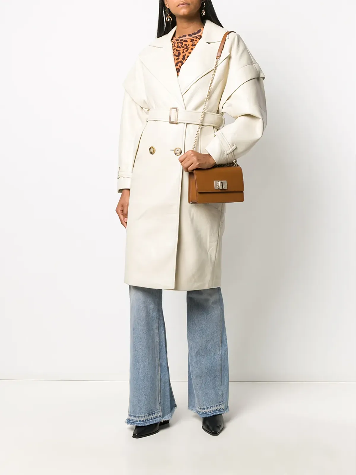 Furla 1927 ツイストロック クロスボディバッグ - 画像2
