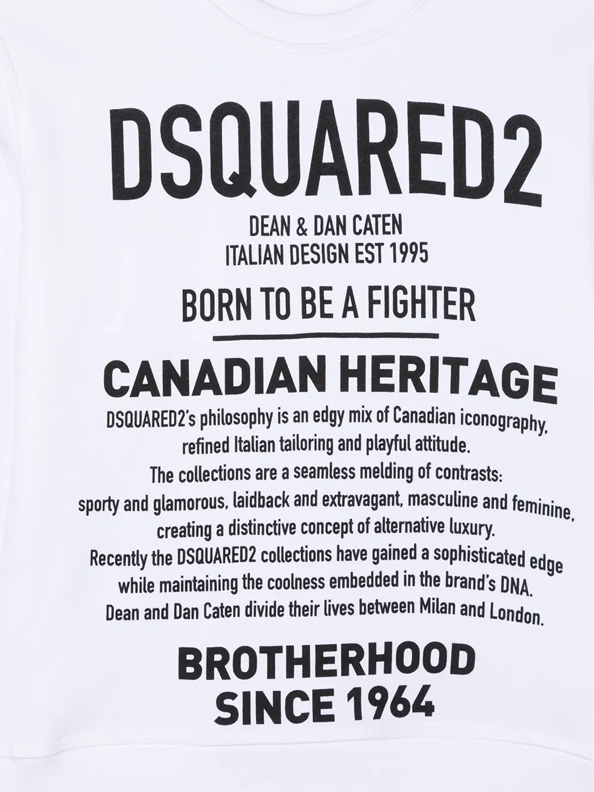 DSQUARED2 KIDS ロゴプリント クルーネック スウェット - 画像3