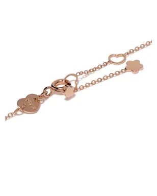 Pasquale Bruni 18kt rose gold Petit Joli white agate, lapis lazuli doublet and diamond pendant necklace - Pink - サムネイル4