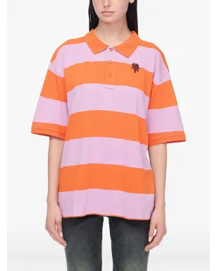 Marc Jacobs ティニー テディー ストライプ ポロトップ オレンジ - サムネイル1
