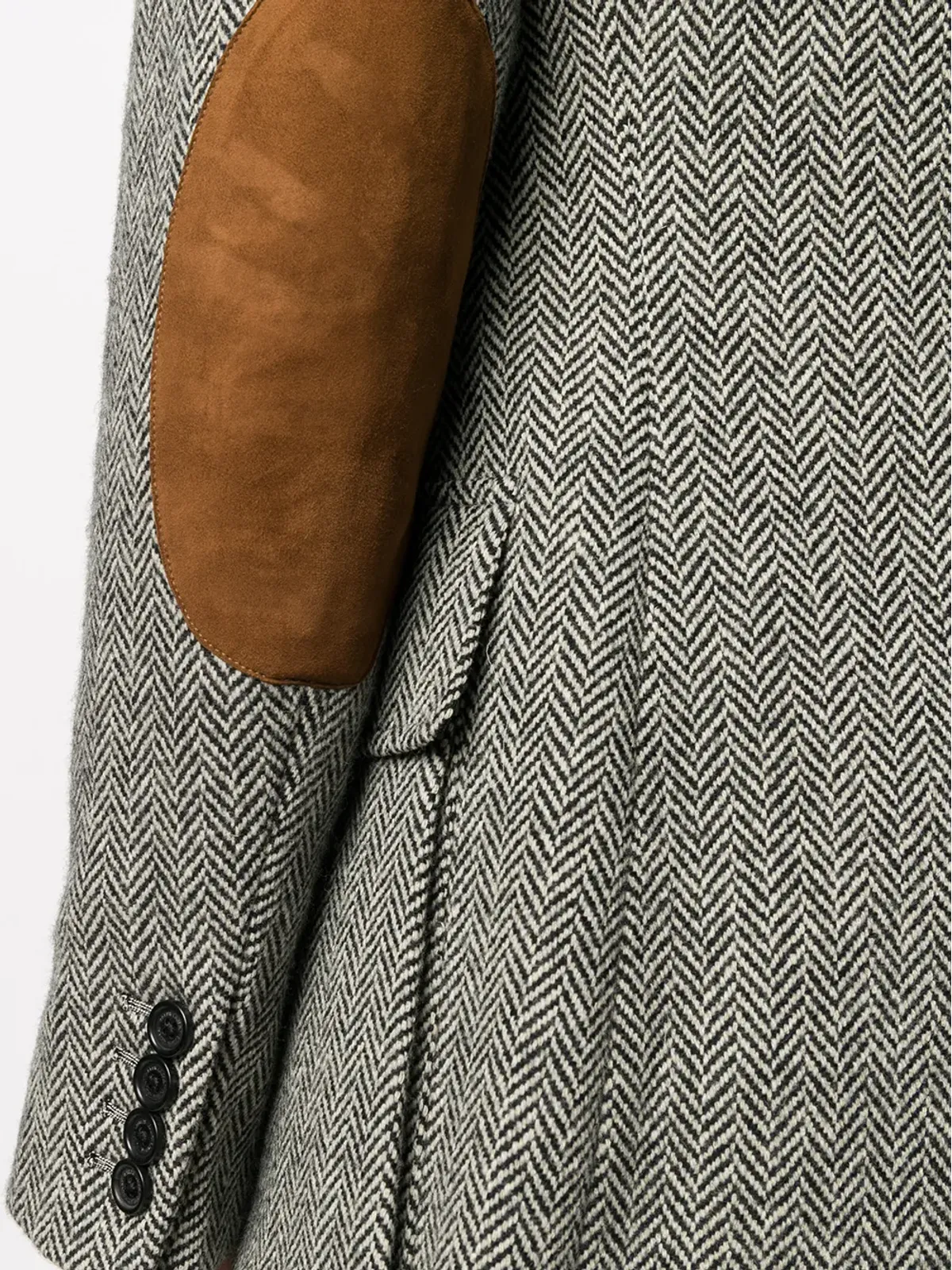 Ralph Lauren Collection ヘリンボーンフィットブレザー - 画像5