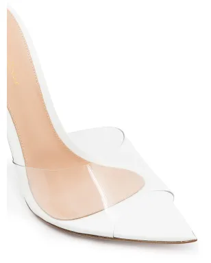 Gianvito Rossi Elleスリップオンサンダル - White - サムネイル2