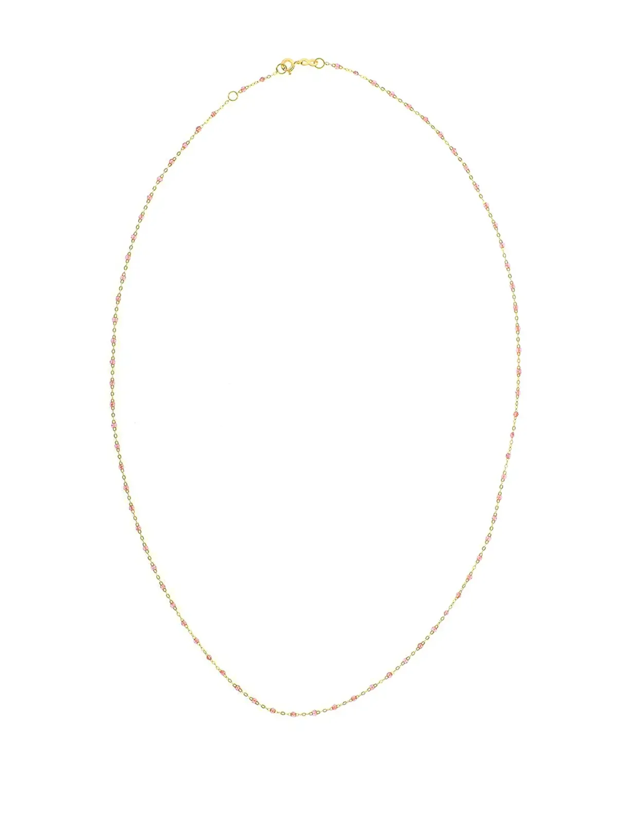 Gigi Clozeau 18kt イエローゴールド ロゼ色ビーズネックレス - 画像1