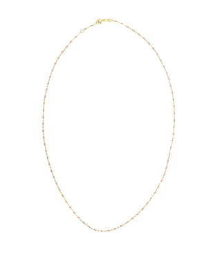 Gigi Clozeau 18kt イエローゴールド ロゼ色ビーズネックレス - サムネイル1