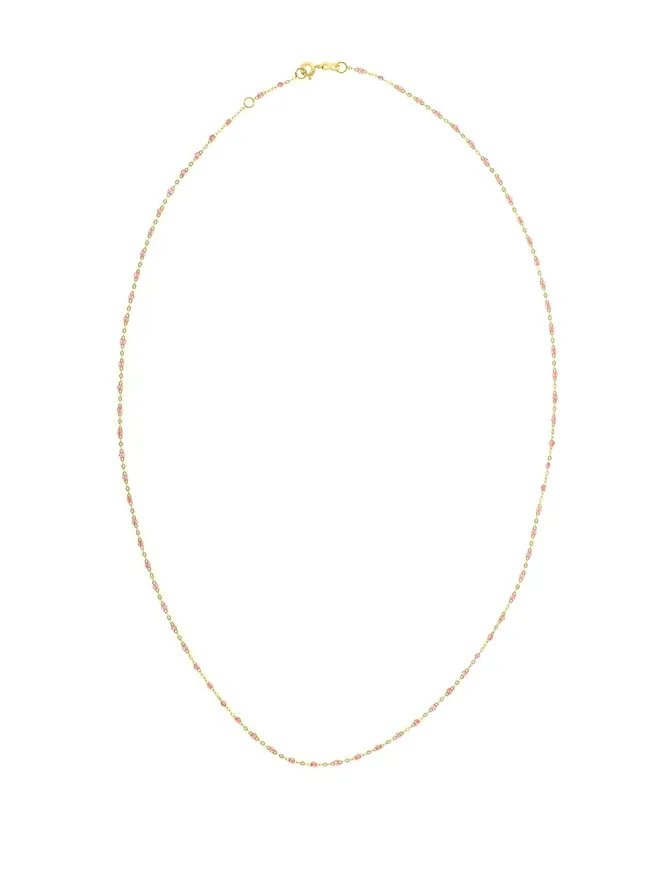 Gigi Clozeau Gigi Clozeau 18kt イエローゴールド ロゼ色ビーズネックレスの商品画像