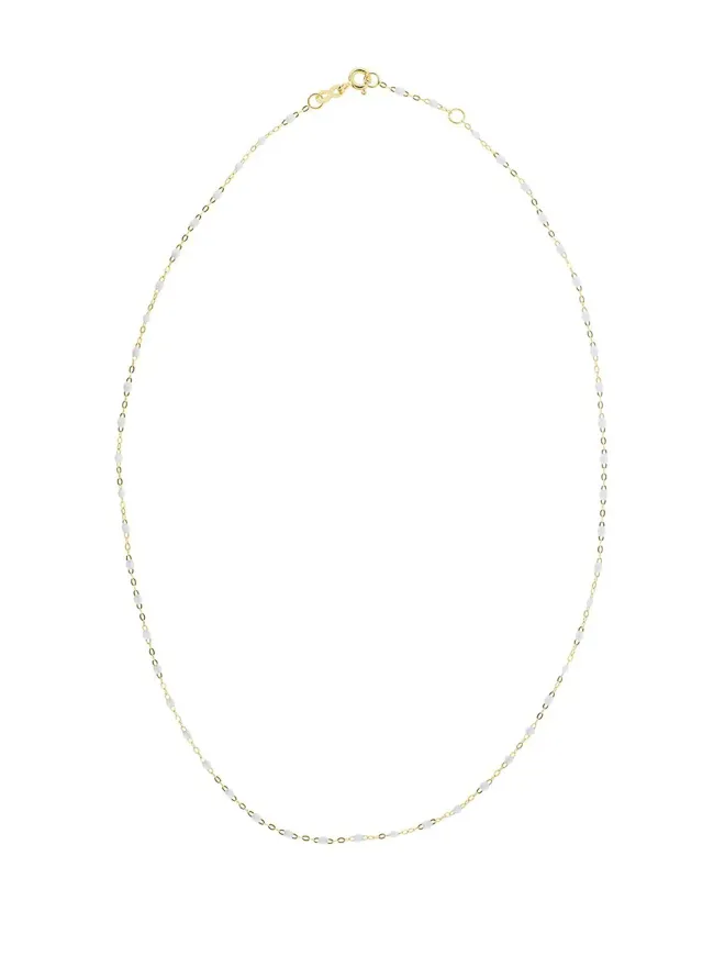 Gigi Clozeau Gigi Clozeau 18K イエローゴールド ホワイトビーズ ネックレスの商品画像
