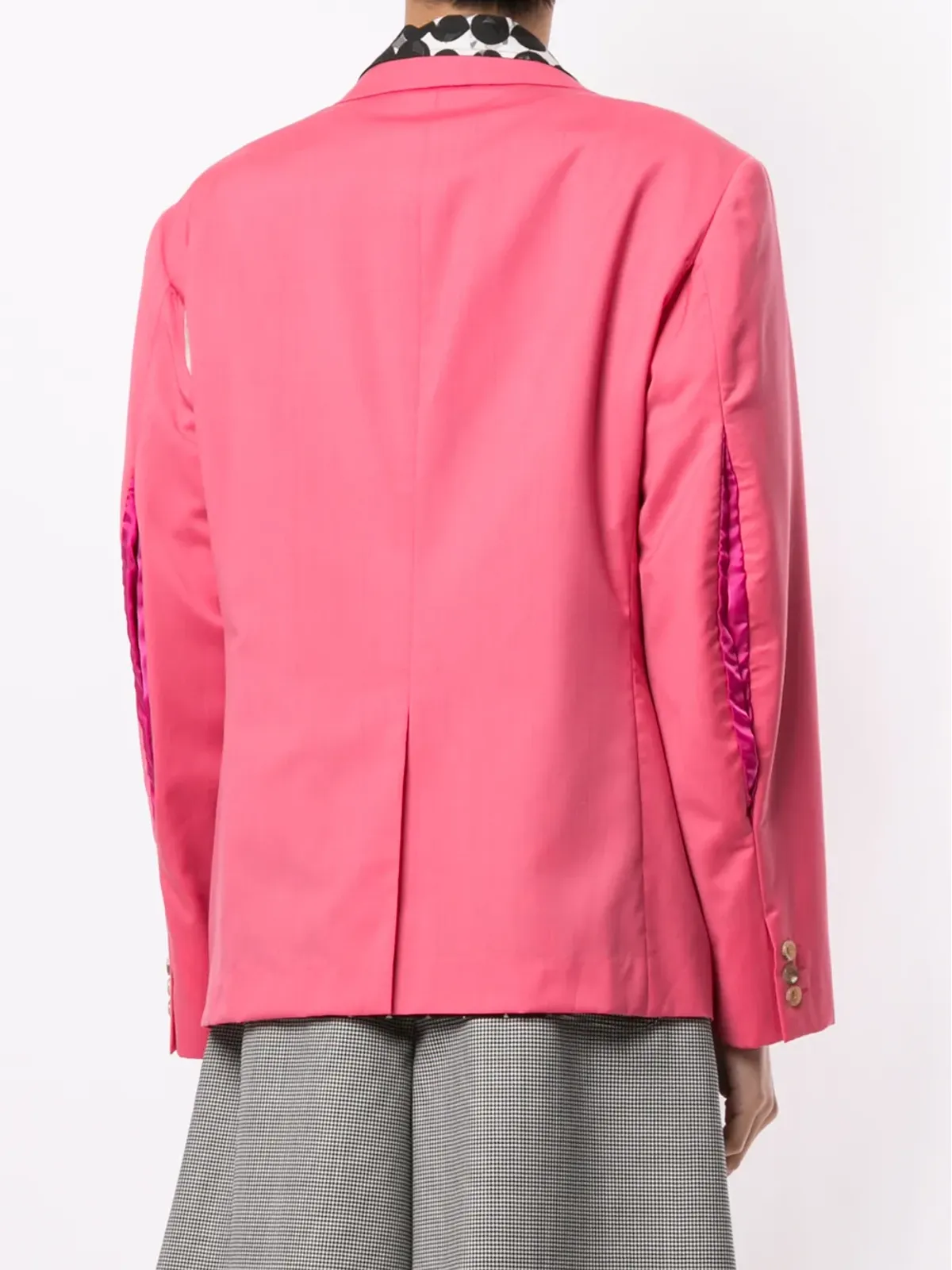 Comme des Garçons Homme Plus シングルブレスト フィット ブレザー - 画像4