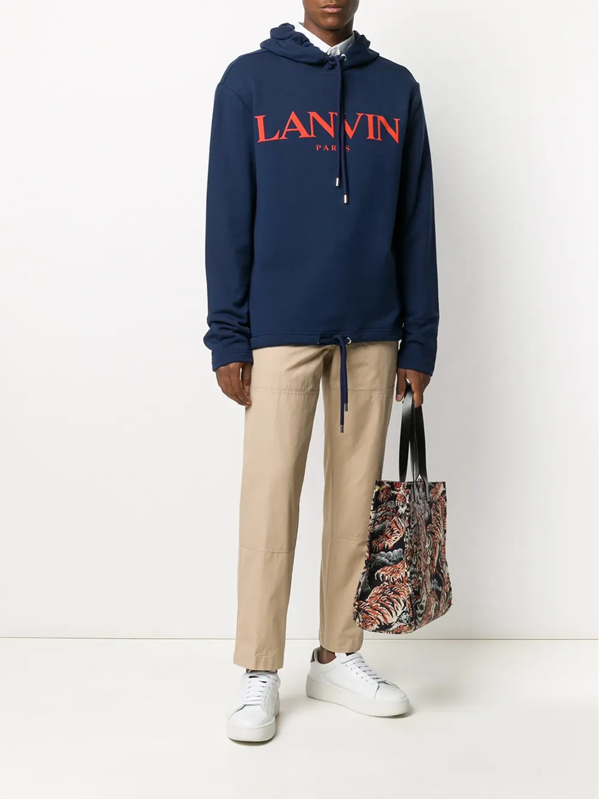 Lanvin ストレートレッグ コットンパンツ - 画像2