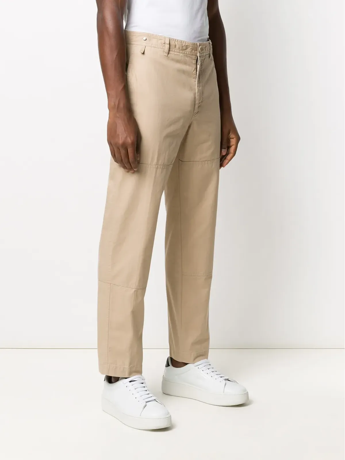Lanvin ストレートレッグ コットンパンツ - 画像3