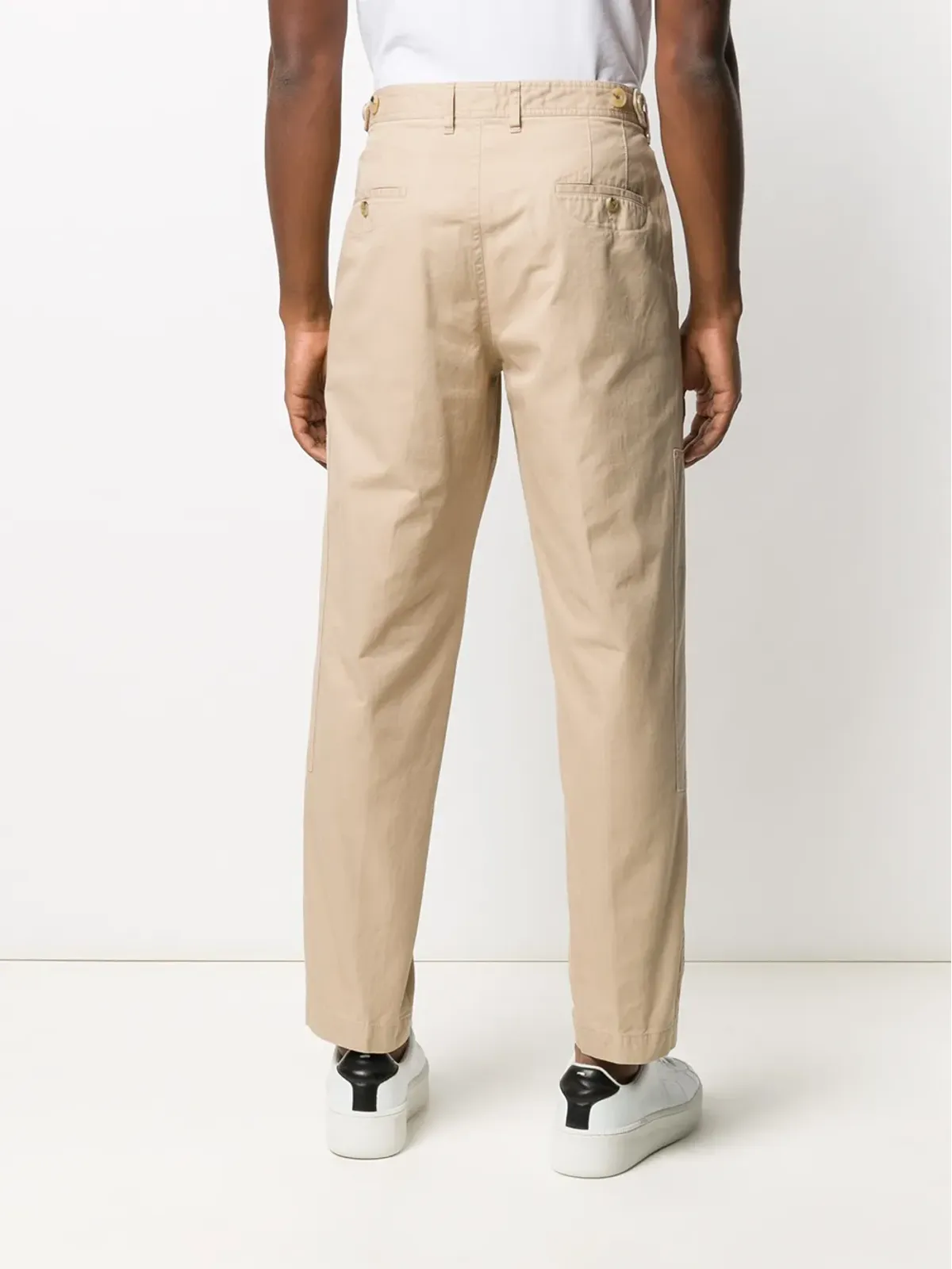 Lanvin ストレートレッグ コットンパンツ - 画像4