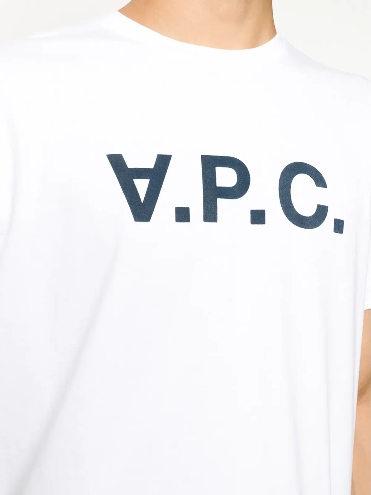 A.P.C. ロゴプリントTシャツ - ホワイト - 画像5