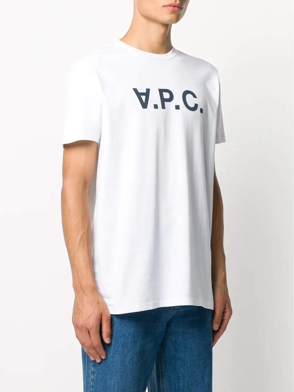 A.P.C. ロゴプリントTシャツ - ホワイト - 画像3