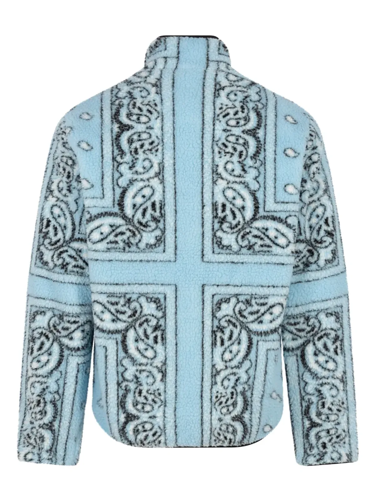 Supreme バンダナ柄リバーシブルフリースジャケット ブルー - 画像2