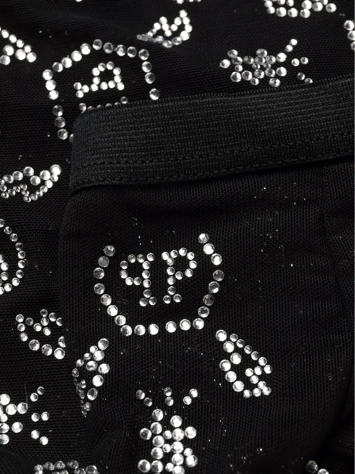 Philipp Plein 装飾モノグラムプリントタイツ - 画像4