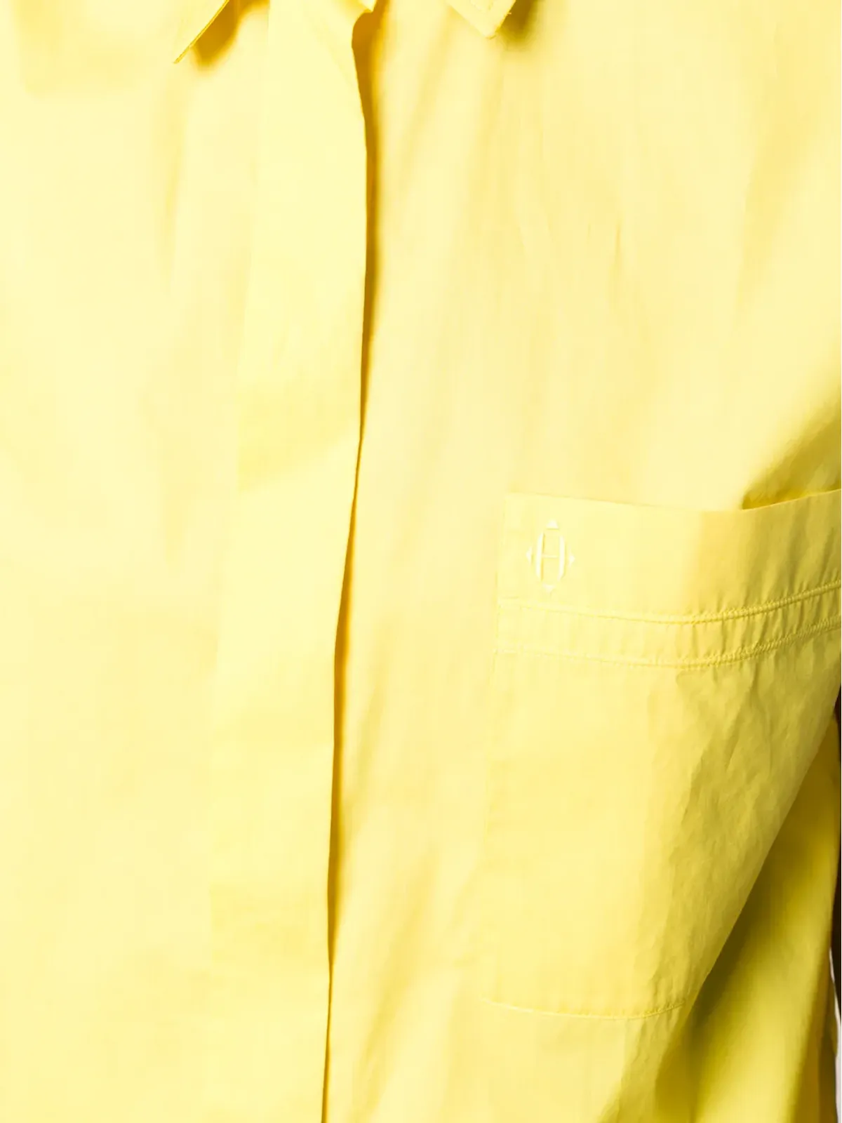 Hermès Pre-Owned ノースリーブシャツ - イエロー - 画像5