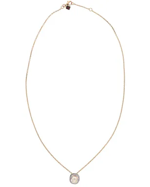 Selim Mouzannar 18金ローズゴールド ミナエナメルとダイヤモンドのネックレス - サムネイル1