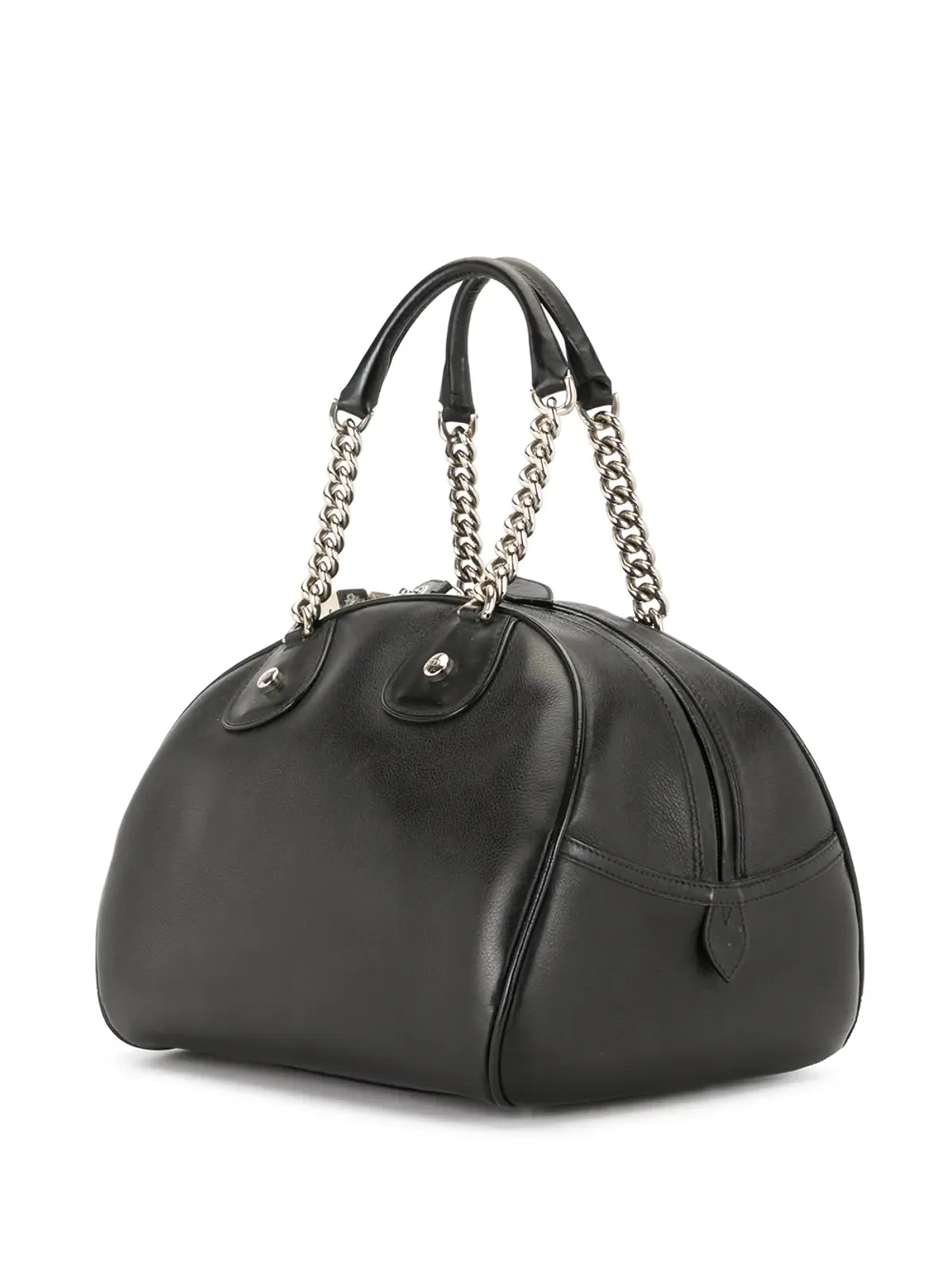 Christian Dior Pre-Owned ギャンブラー ダイス トートバッグ ブラック - 画像3