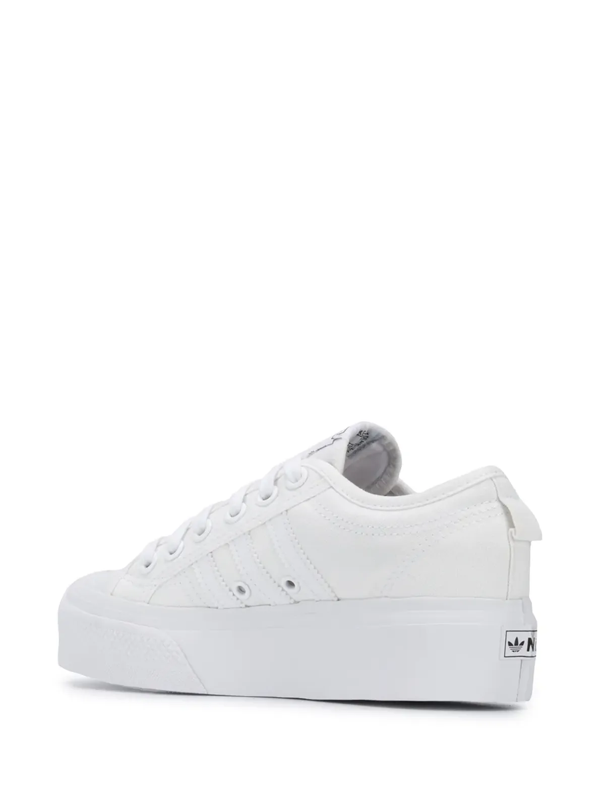 adidas Nizzaプラットフォームスニーカー - White - 画像3
