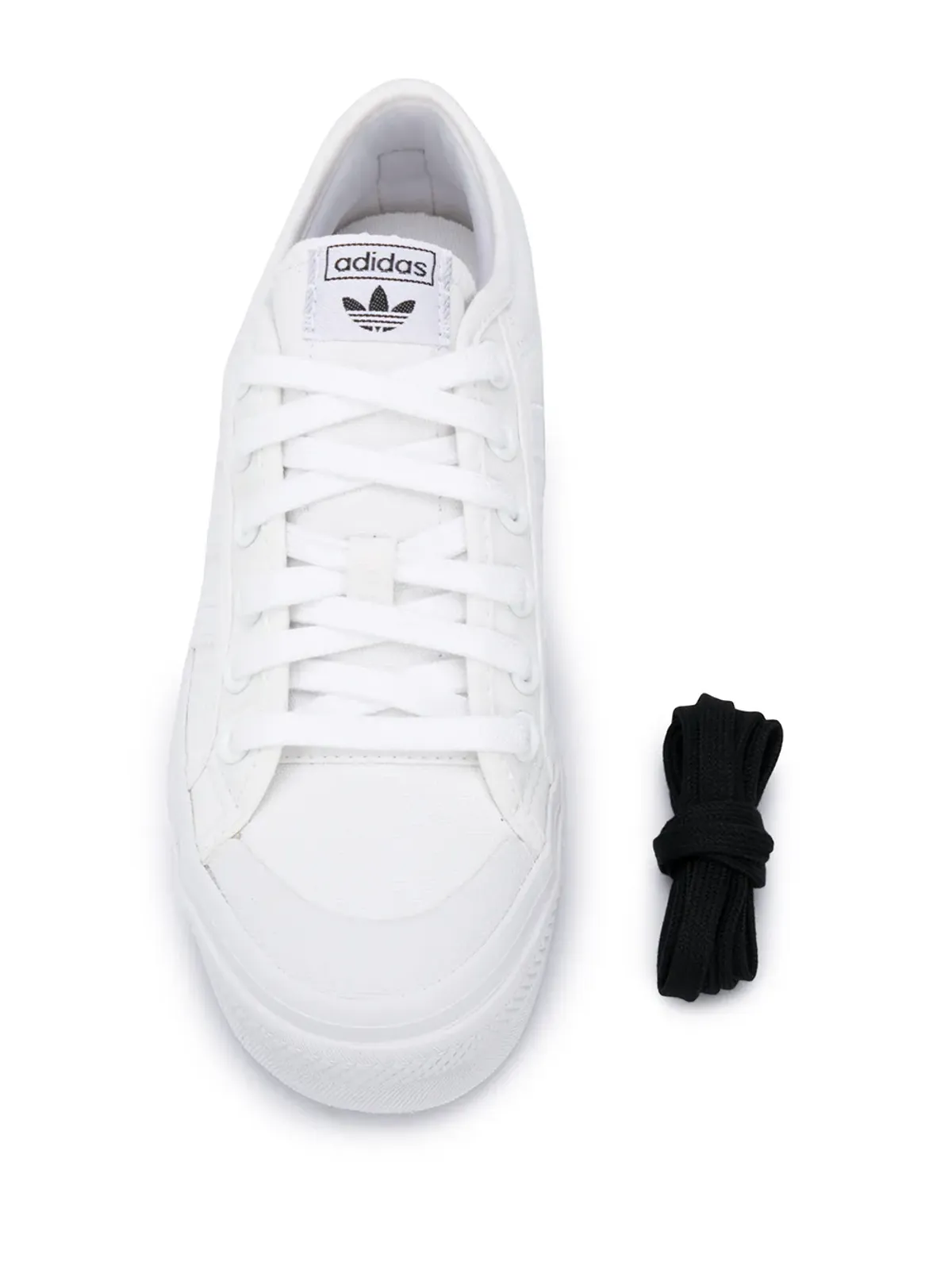 adidas Nizzaプラットフォームスニーカー - White - 画像4