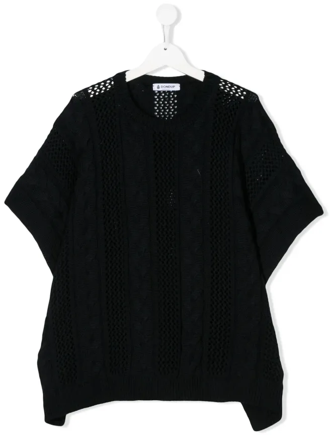 DONDUP KIDS DONDUP KIDS TEEN ケーブルニットトップの商品画像