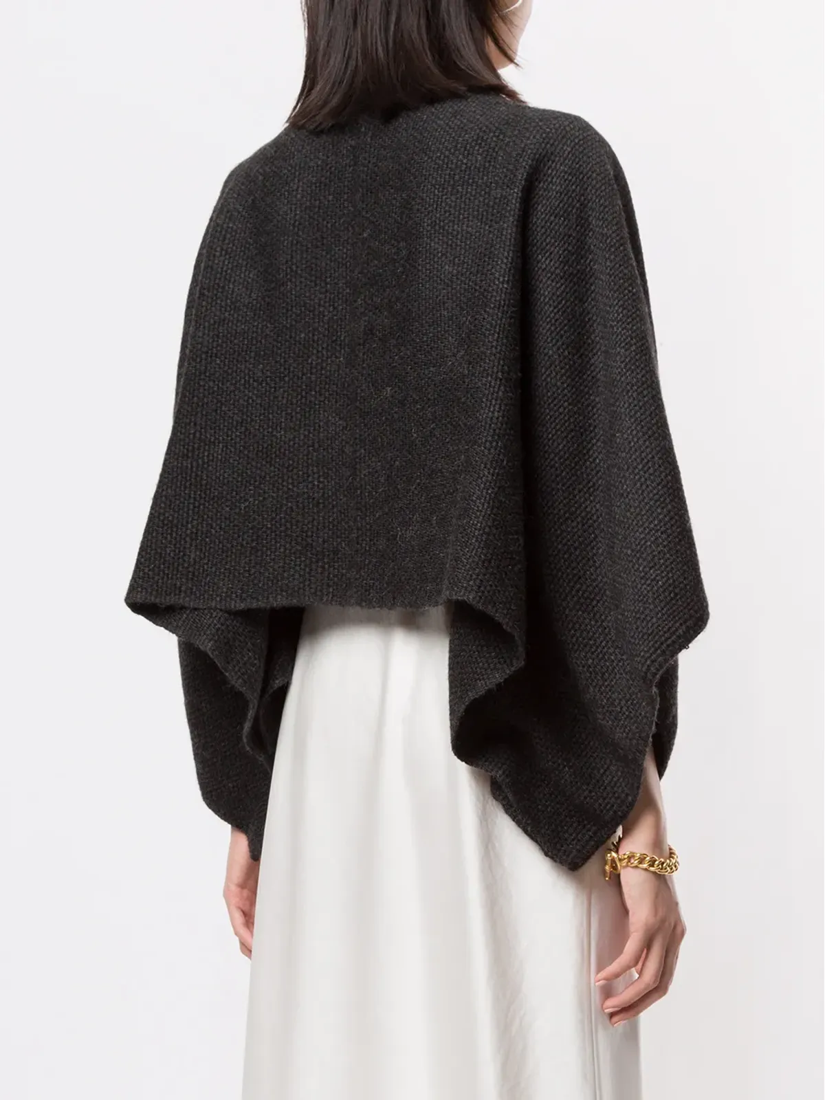 VOZ Lineas cropped jumper - Black - 画像4