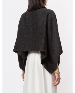 VOZ Lineas cropped jumper - Black - サムネイル4