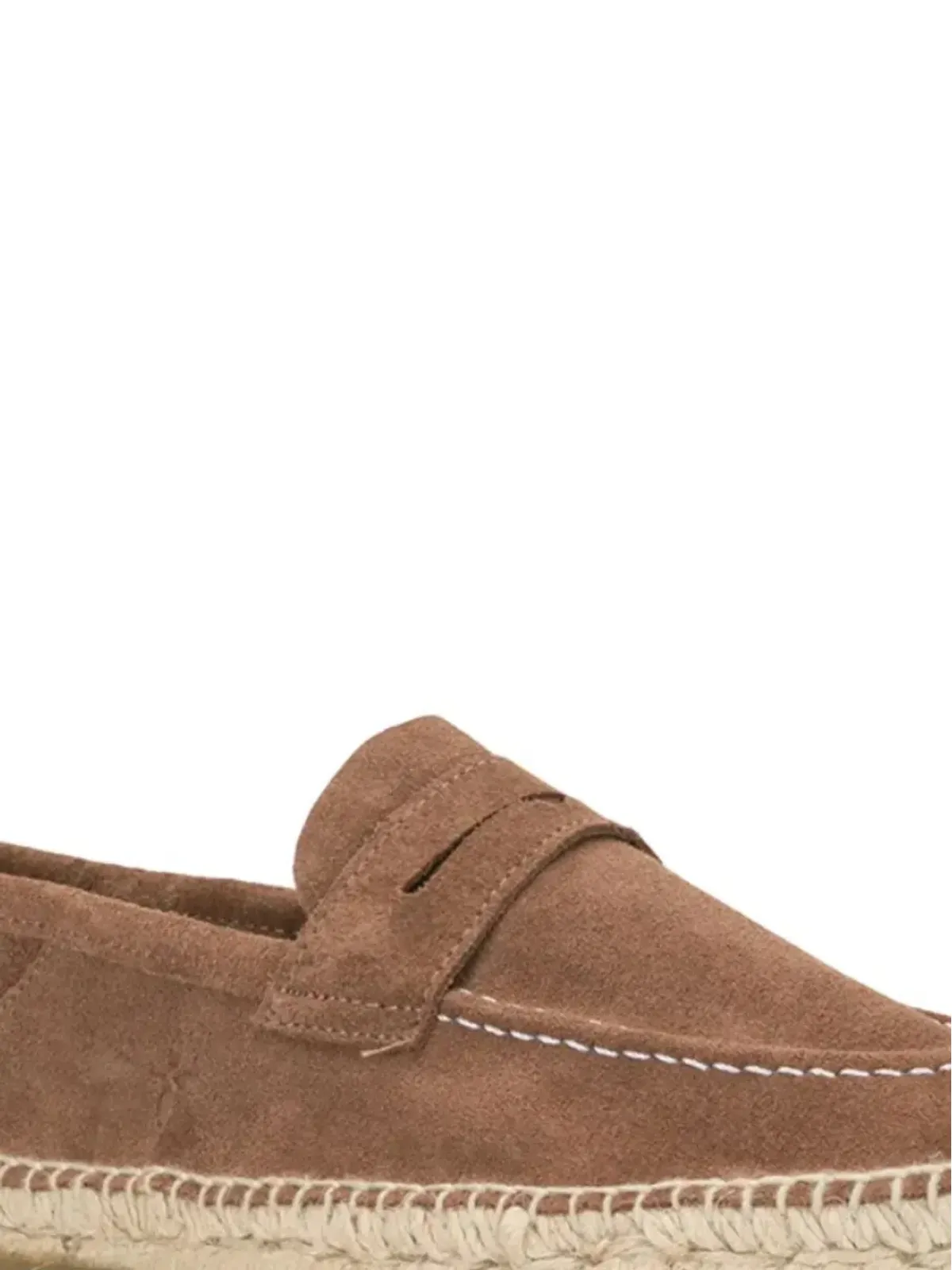 Manebi Hamptons collapsible-heel loafer espadrilles - Brown - 画像2