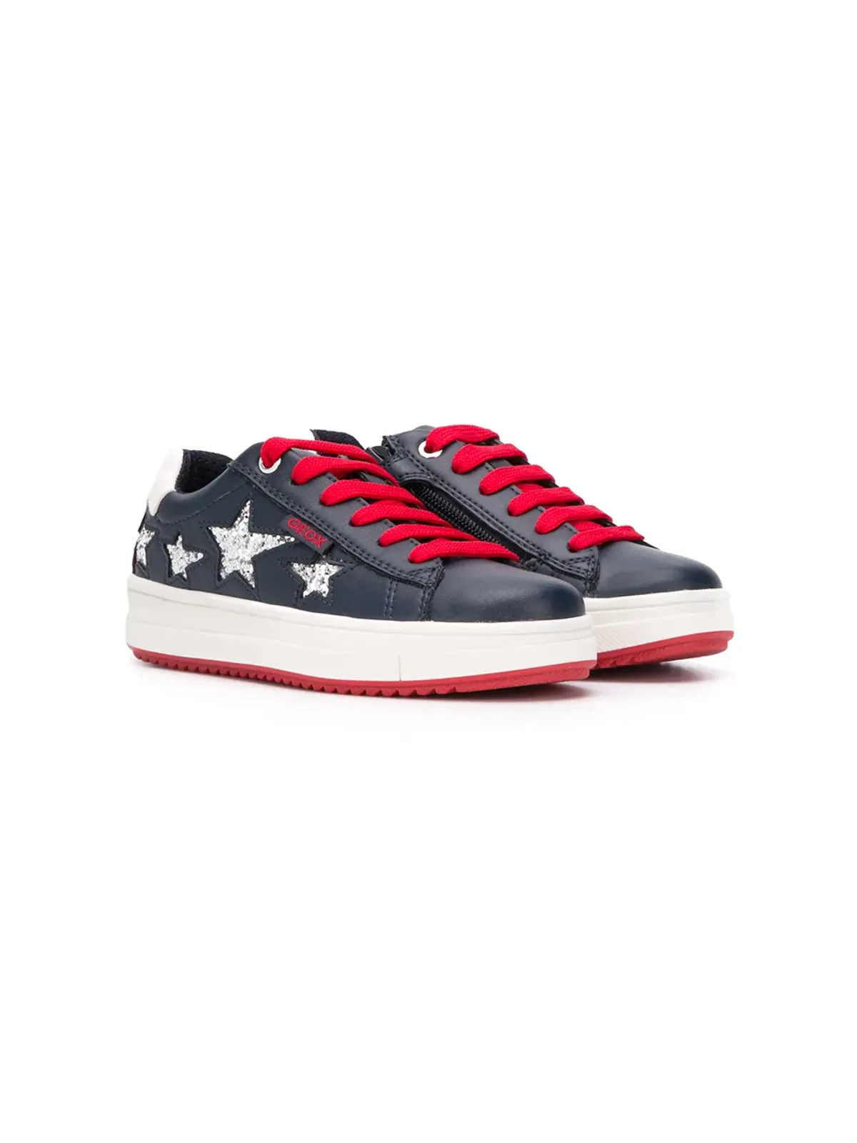 Geox Kids ローカットスニーカー ブルー - 画像1
