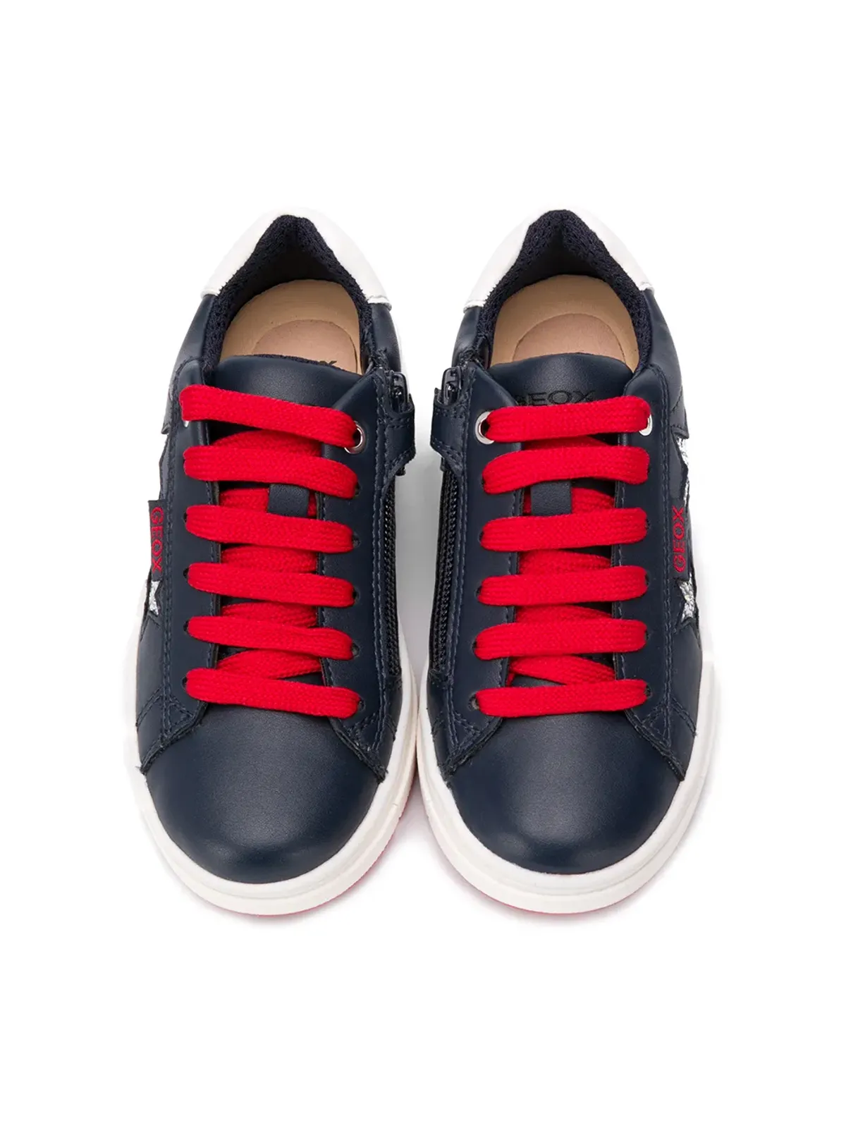 Geox Kids ローカットスニーカー ブルー - 画像3
