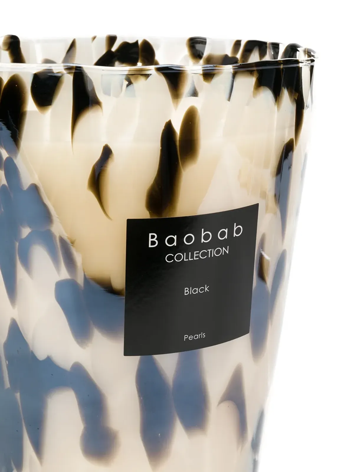 Baobab Collection Pearls 24 香り付きキャンドル（ブラック） - 画像4