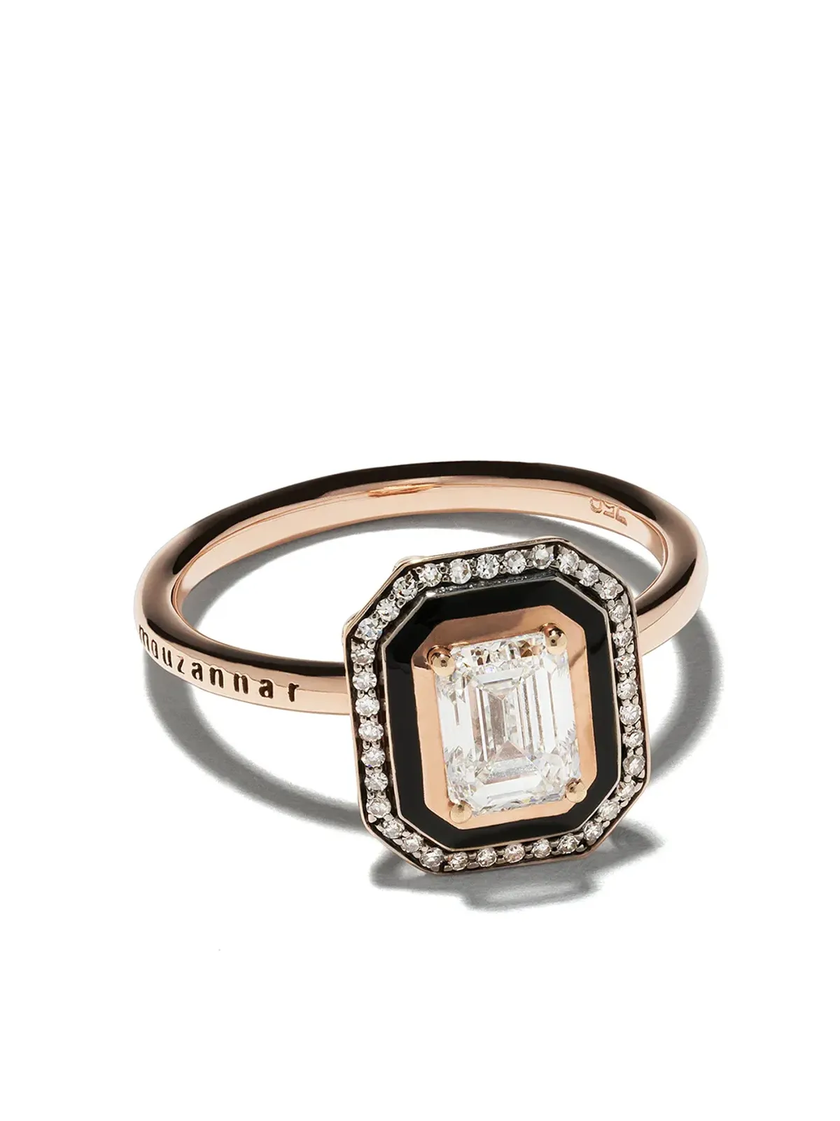 Selim Mouzannar ミナリング 18K ローズゴールド ダイヤモンド - 画像1