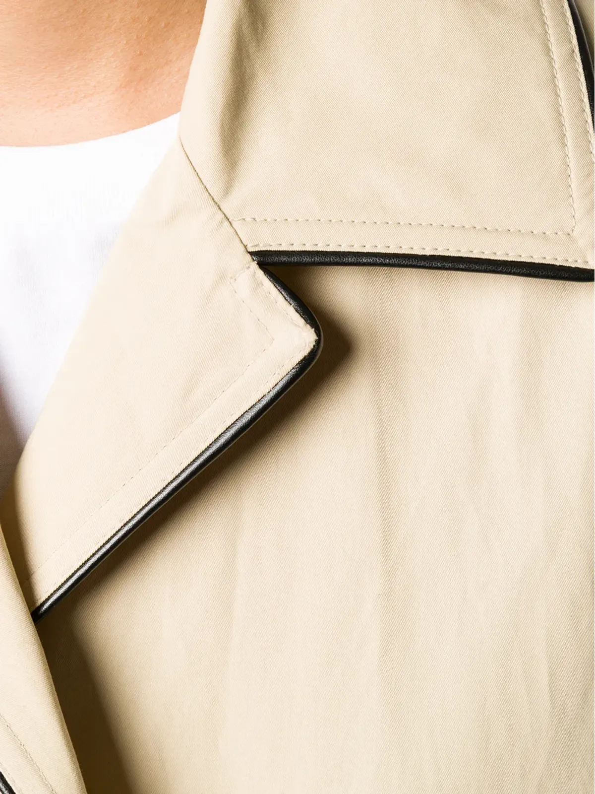 Balenciaga コントラスト トリム トレンチコート - 画像5