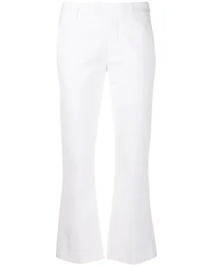 DONDUP 白のキックフレアパンツ - サムネイル1