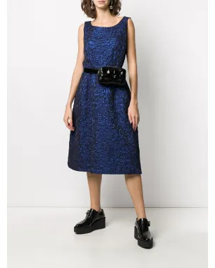 Comme Des Garçons ノースリーブ花柄ミディドレス - サムネイル2