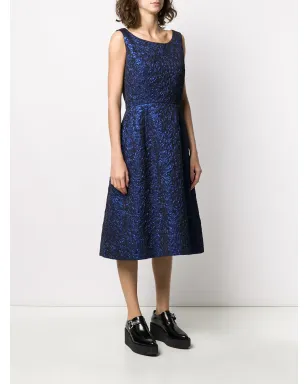 Comme Des Garçons ノースリーブ花柄ミディドレス - サムネイル3