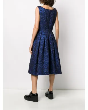 Comme Des Garçons ノースリーブ花柄ミディドレス - サムネイル4