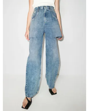 Maison Margiela ハイウエスト テーパードジーンズ - サムネイル2