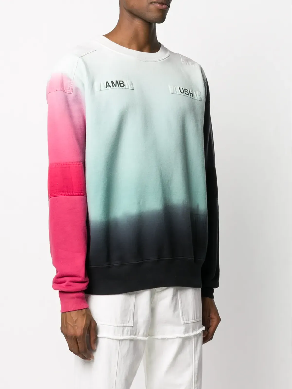 AMBUSH オンブレ ロゴプリント スウェットシャツ - 画像4