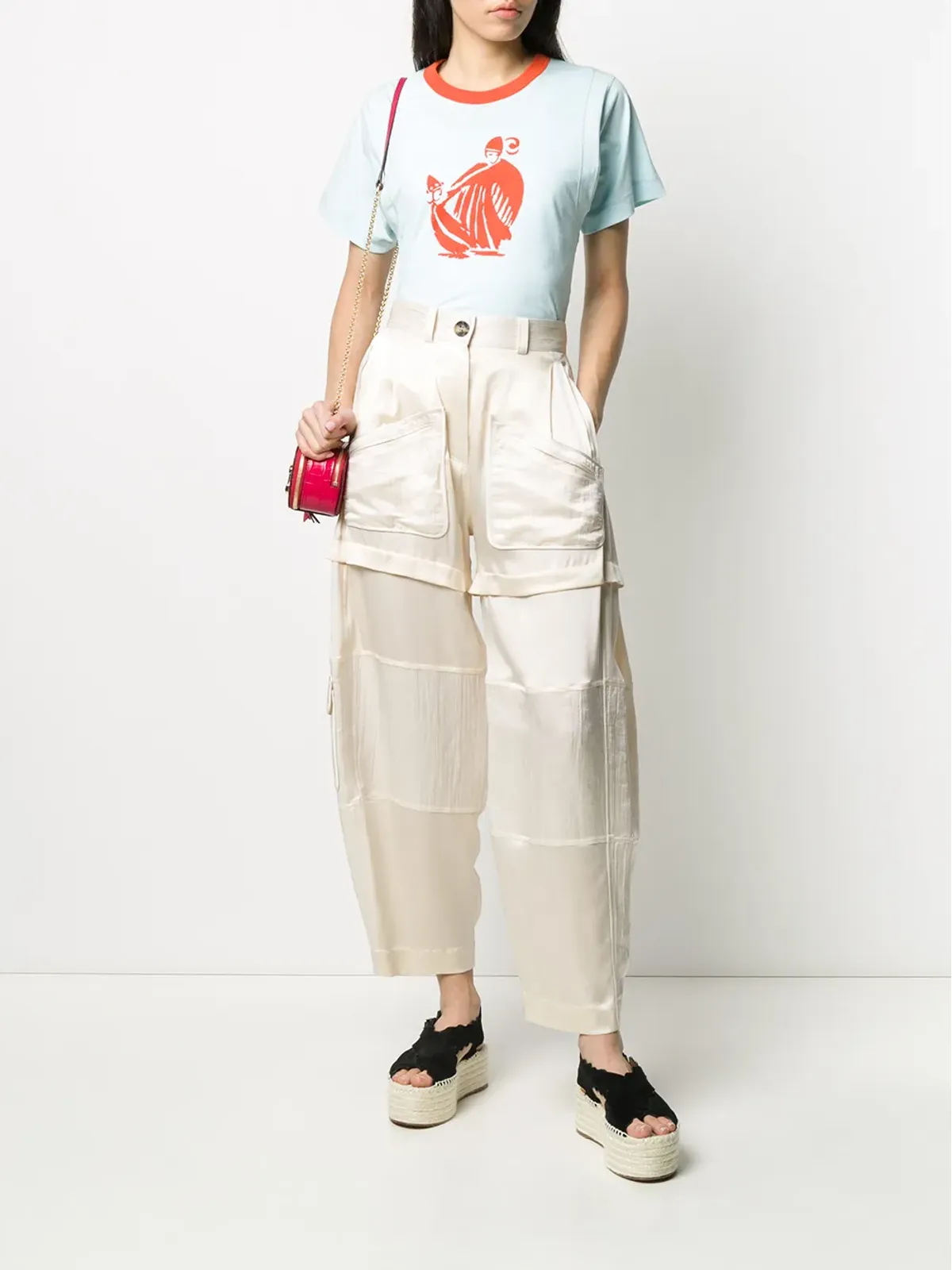 Lanvin ワイドレッグパンツ - 画像2