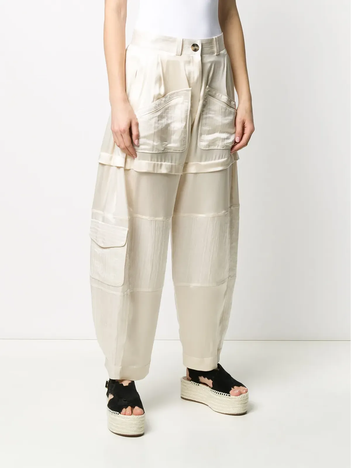 Lanvin ワイドレッグパンツ - 画像3