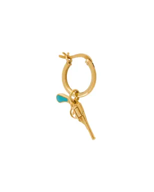 True Rocks ピストルモチーフフープピアス - サムネイル1