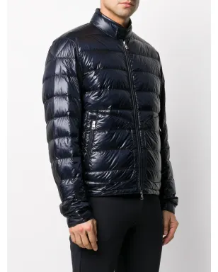 Moncler ハイネック キルティングジャケット - ブルー - サムネイル3