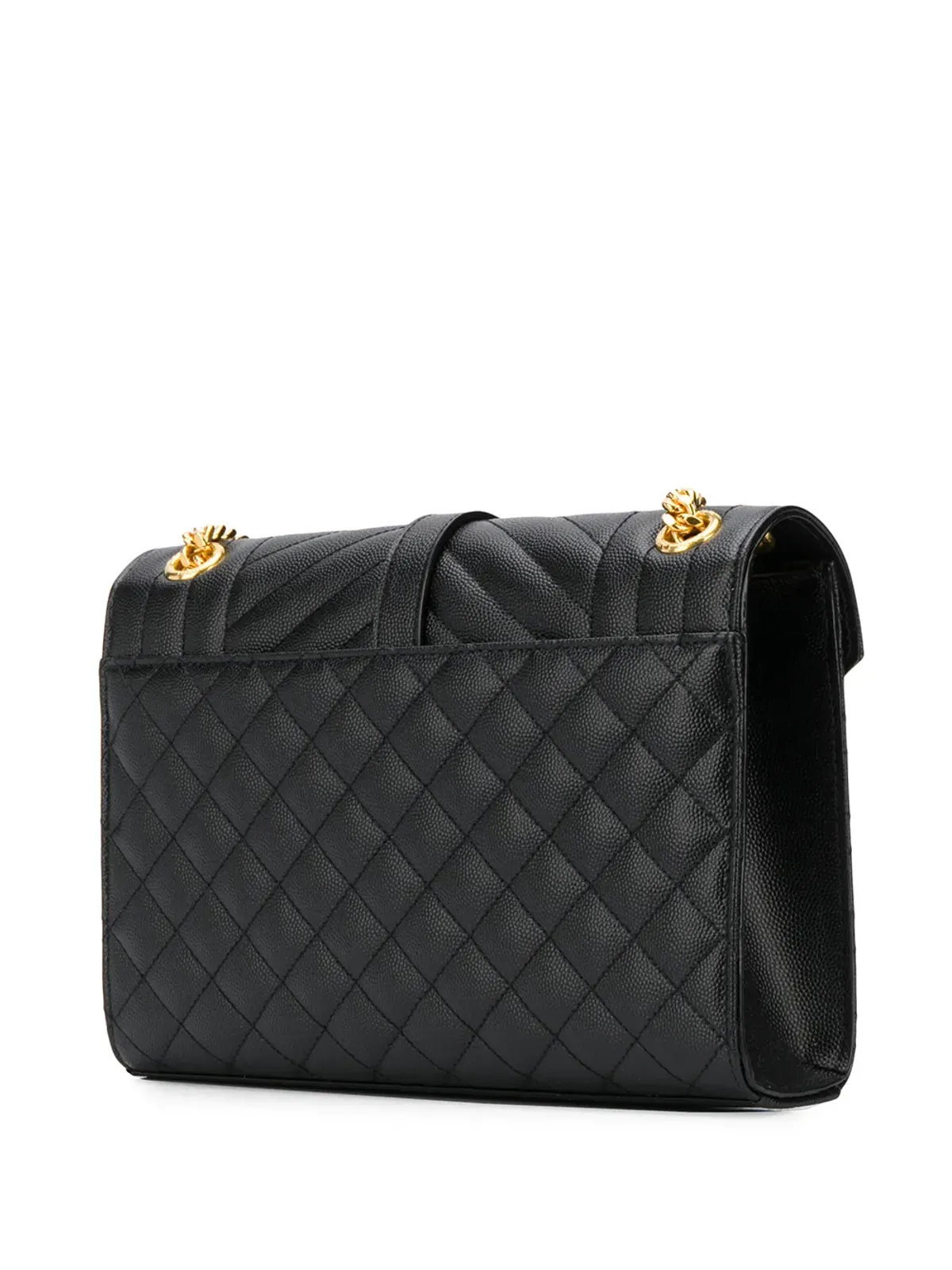 Saint Laurent Cassandra quilted shoulder bag - Black - 画像3